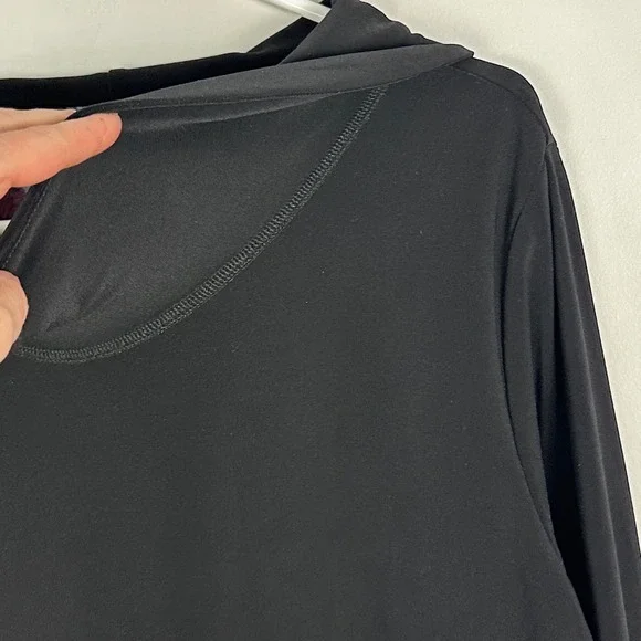 Sympli Canada Whisper Drape Pocket Tunic Top Womens Size 14 Split Back Purple - Picture 13 of 16